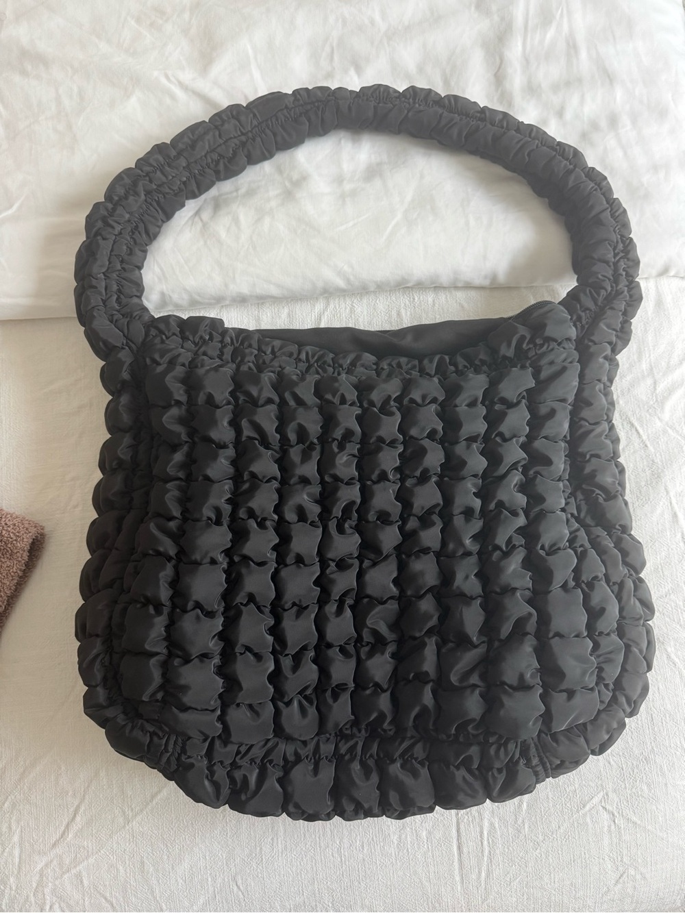 Wild Fable Black Quilted Puff Shoulder Bag - Women